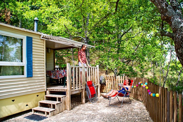 Couple mobil home